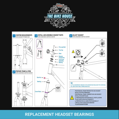 Replacement bike headset - bike,