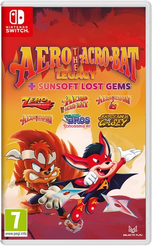 Aero the acro bat - legacy, +